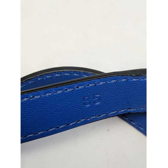 SOLD Valentino Rockstud Blue Velvet Belt Bag - Picture 2 of 7